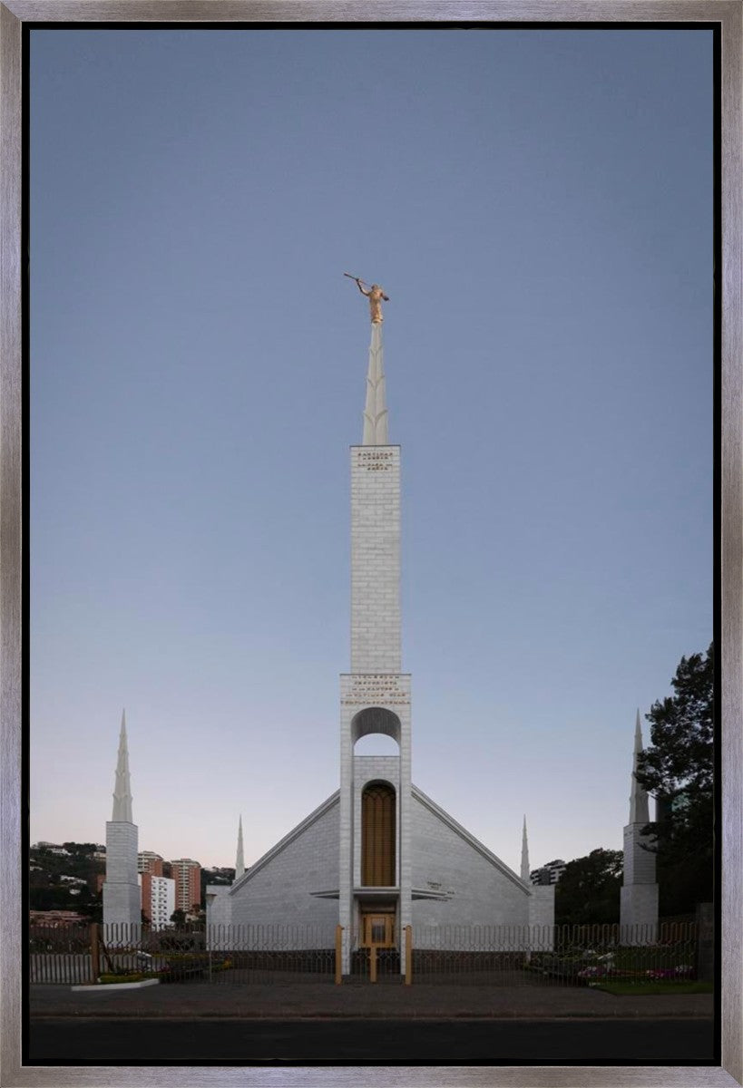 Guatemala City Temple Peace Upon A City Gallery Wrap
