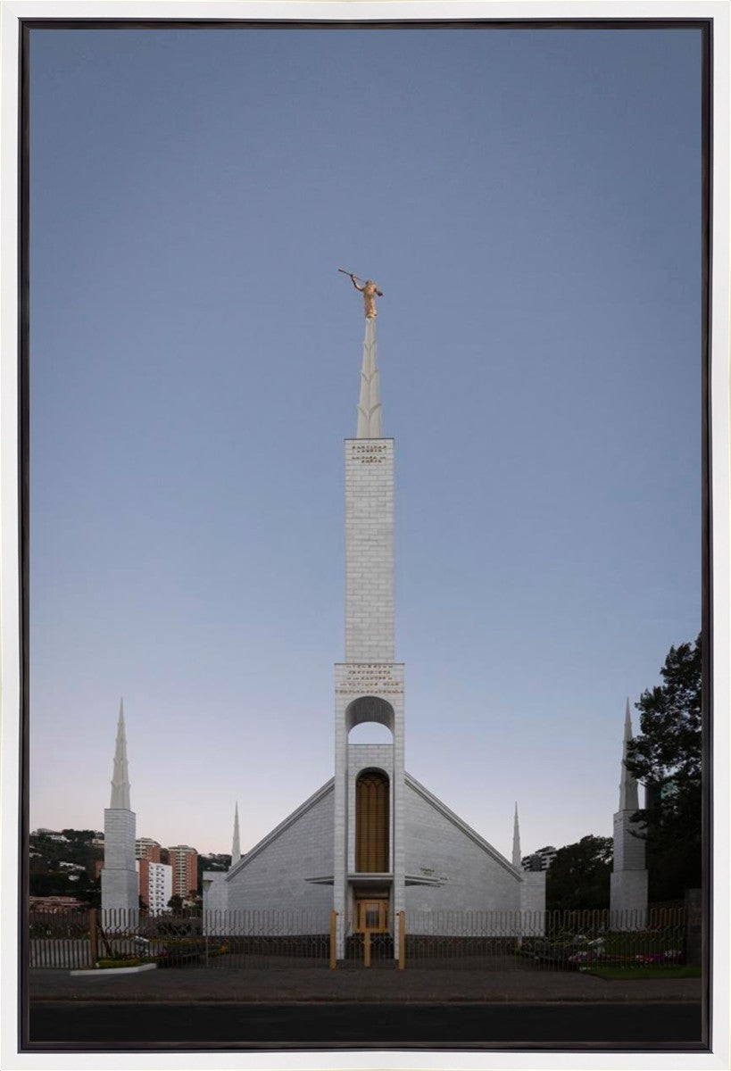 Guatemala City Temple Peace Upon A City Gallery Wrap