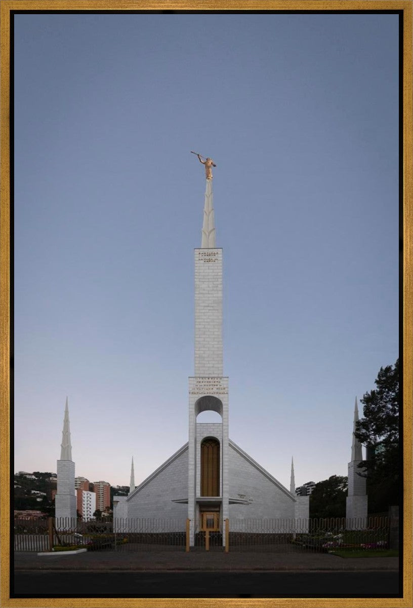 Guatemala City Temple Peace Upon A City Gallery Wrap