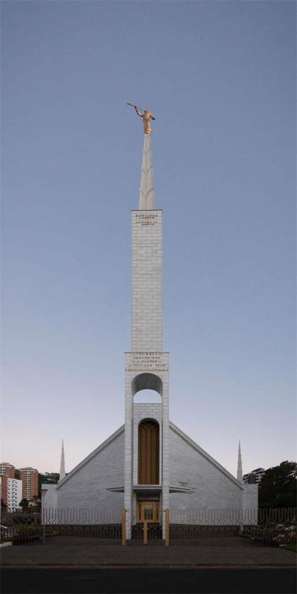 Guatemala City Temple Peace Upon A City Gallery Wrap
