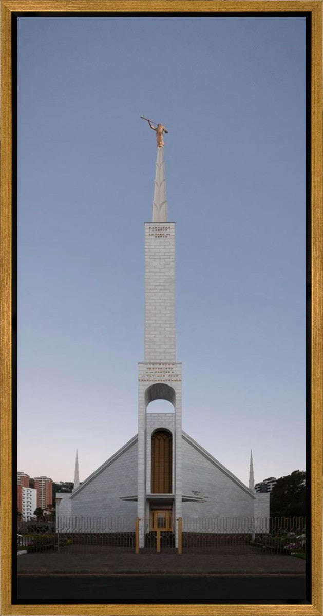 Guatemala City Temple Peace Upon A City Gallery Wrap
