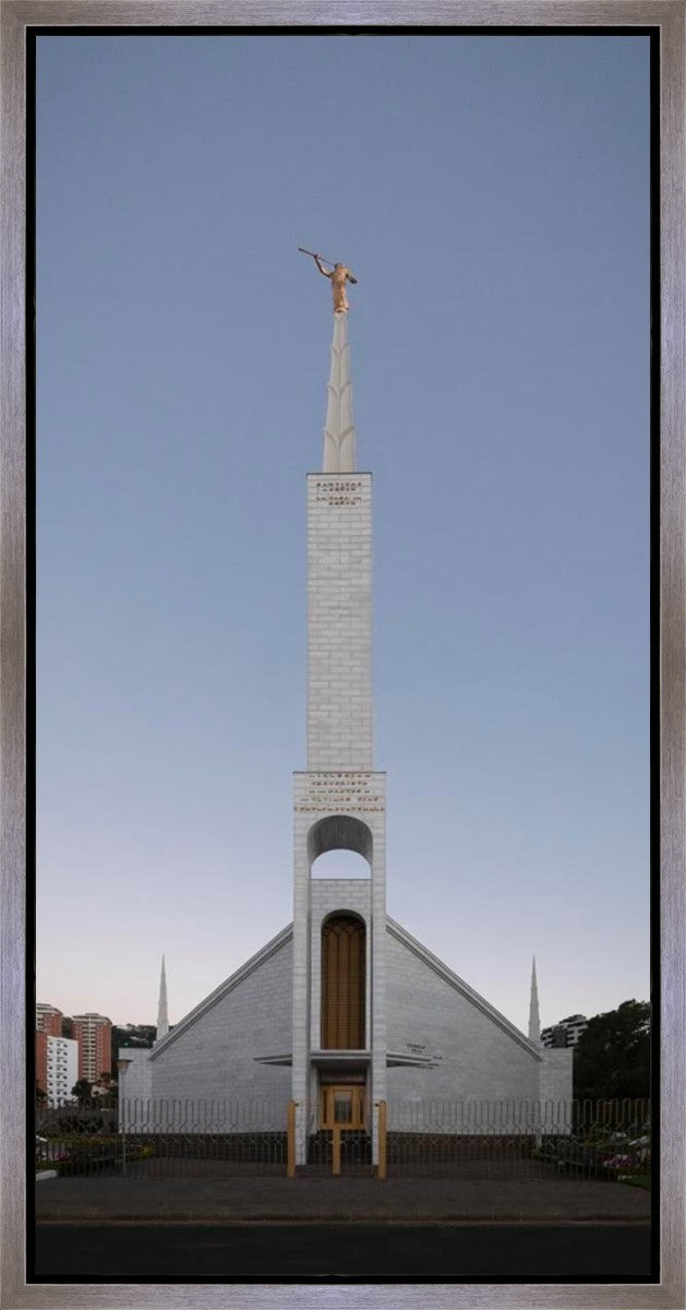 Guatemala City Temple Peace Upon A City Gallery Wrap