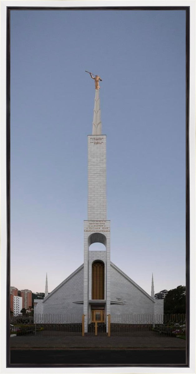 Guatemala City Temple Peace Upon A City Gallery Wrap