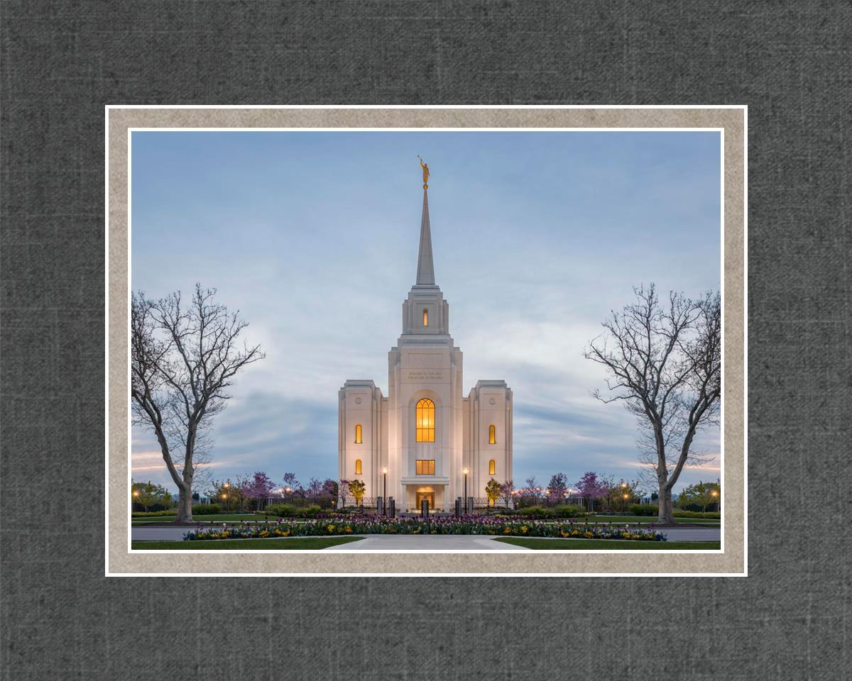 Brigham City Temple Early Spring