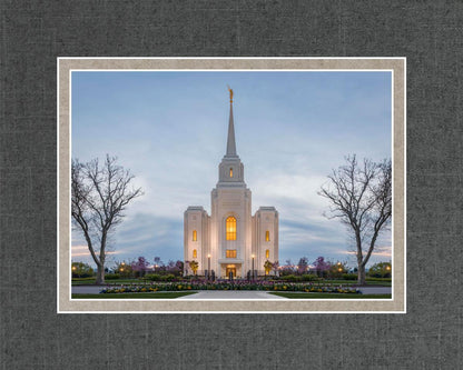 Brigham City Temple Early Spring