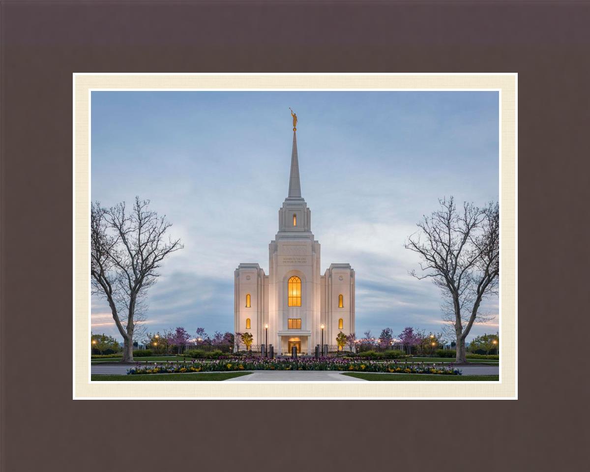 Brigham City Temple Early Spring