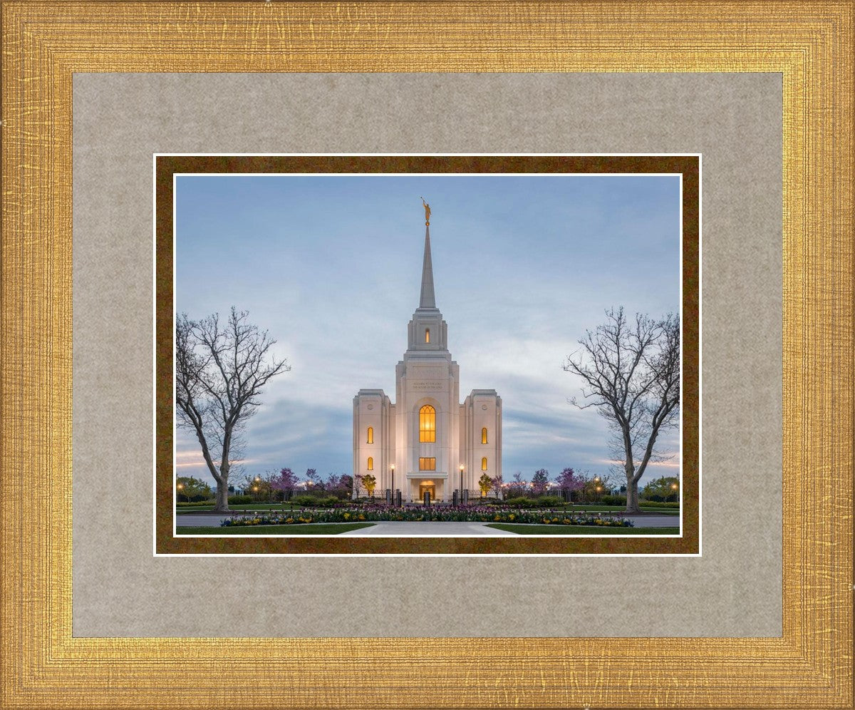 Brigham City Temple Early Spring