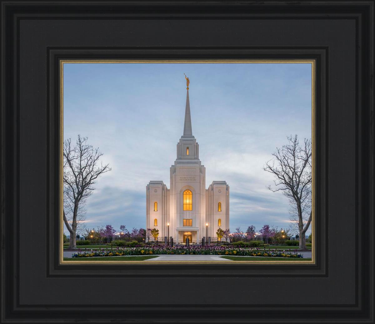 Brigham City Temple Early Spring