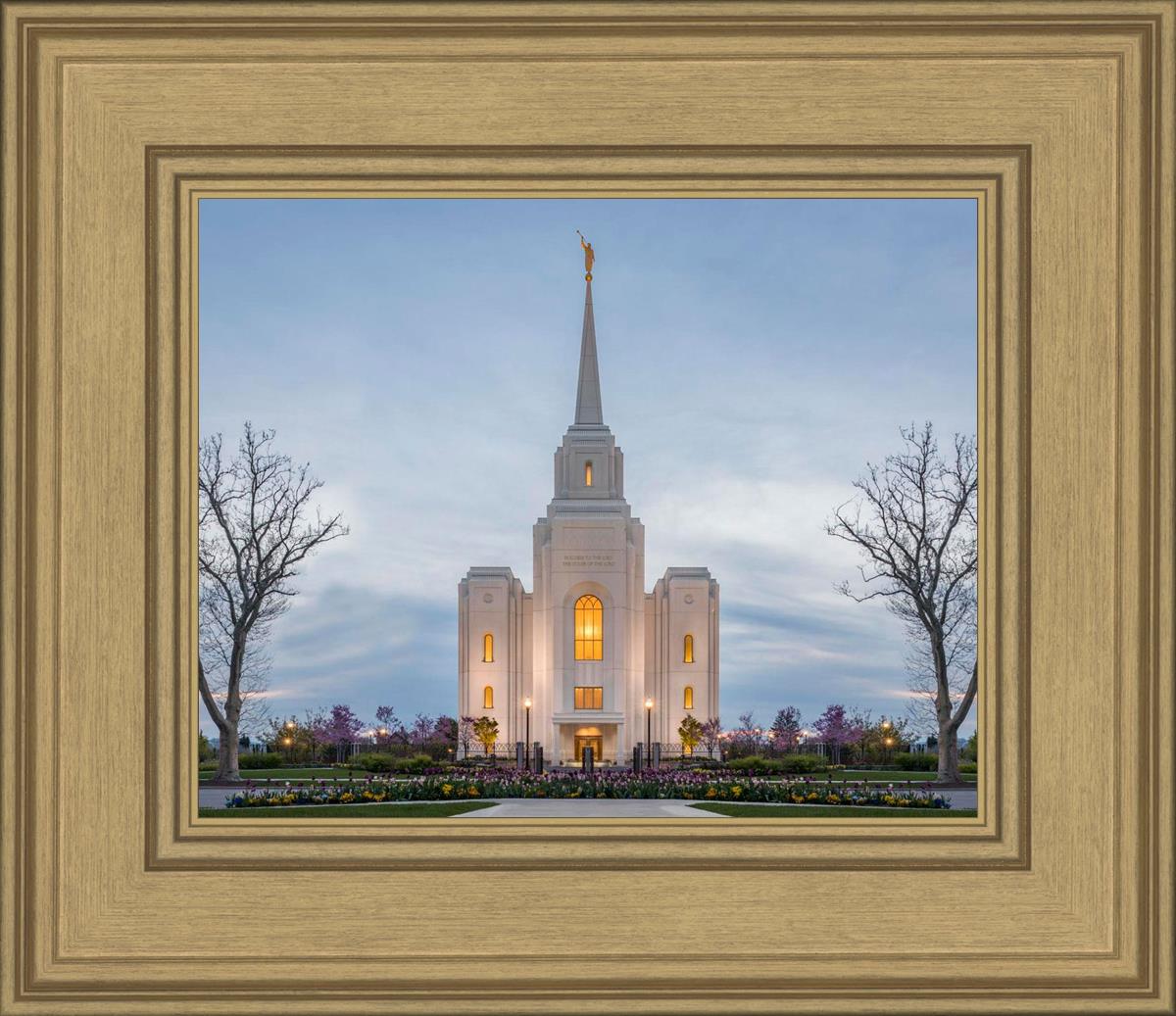 Brigham City Temple Early Spring