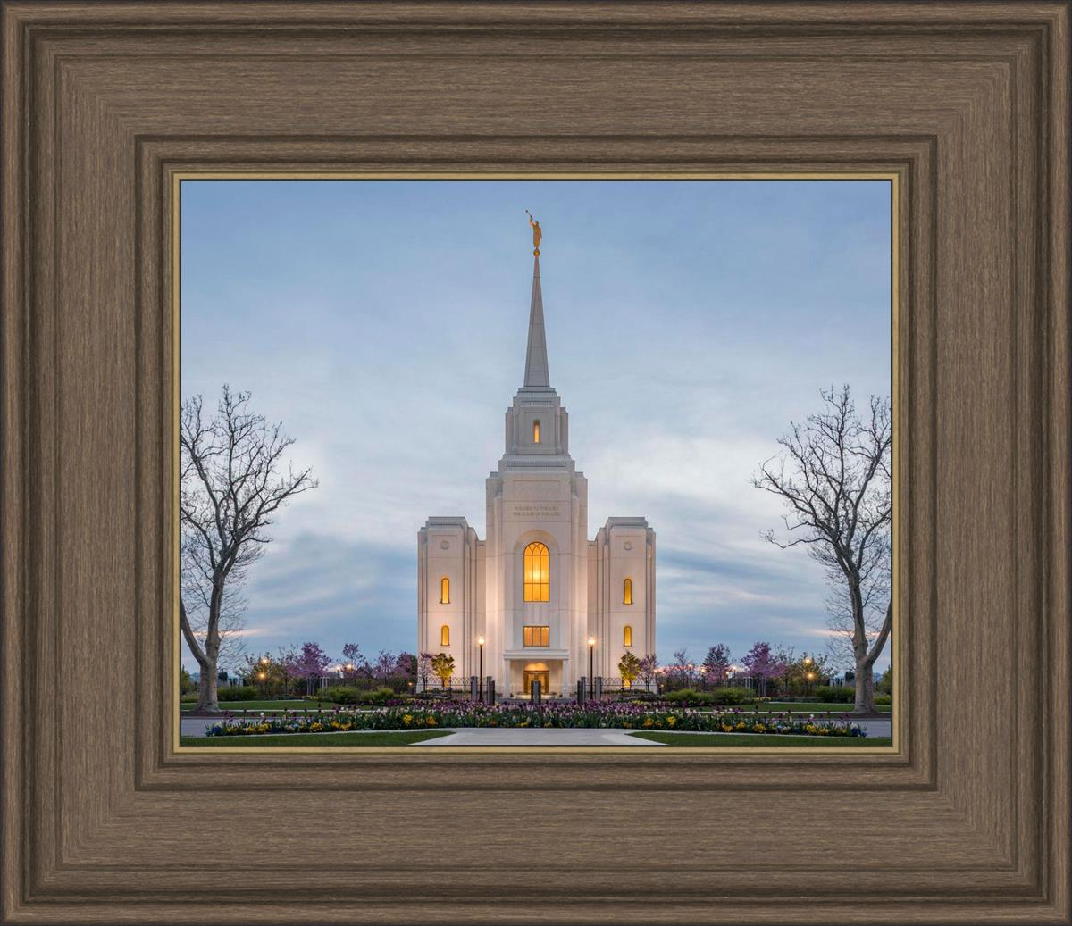 Brigham City Temple Early Spring