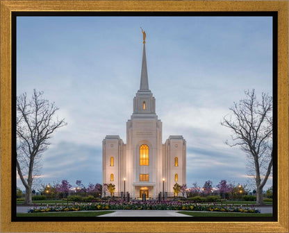 Brigham City Temple Early Spring