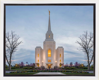 Brigham City Temple Early Spring