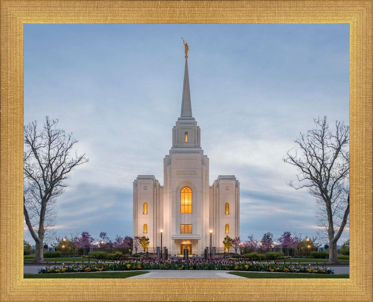 Brigham City Temple Early Spring