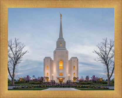 Brigham City Temple Early Spring