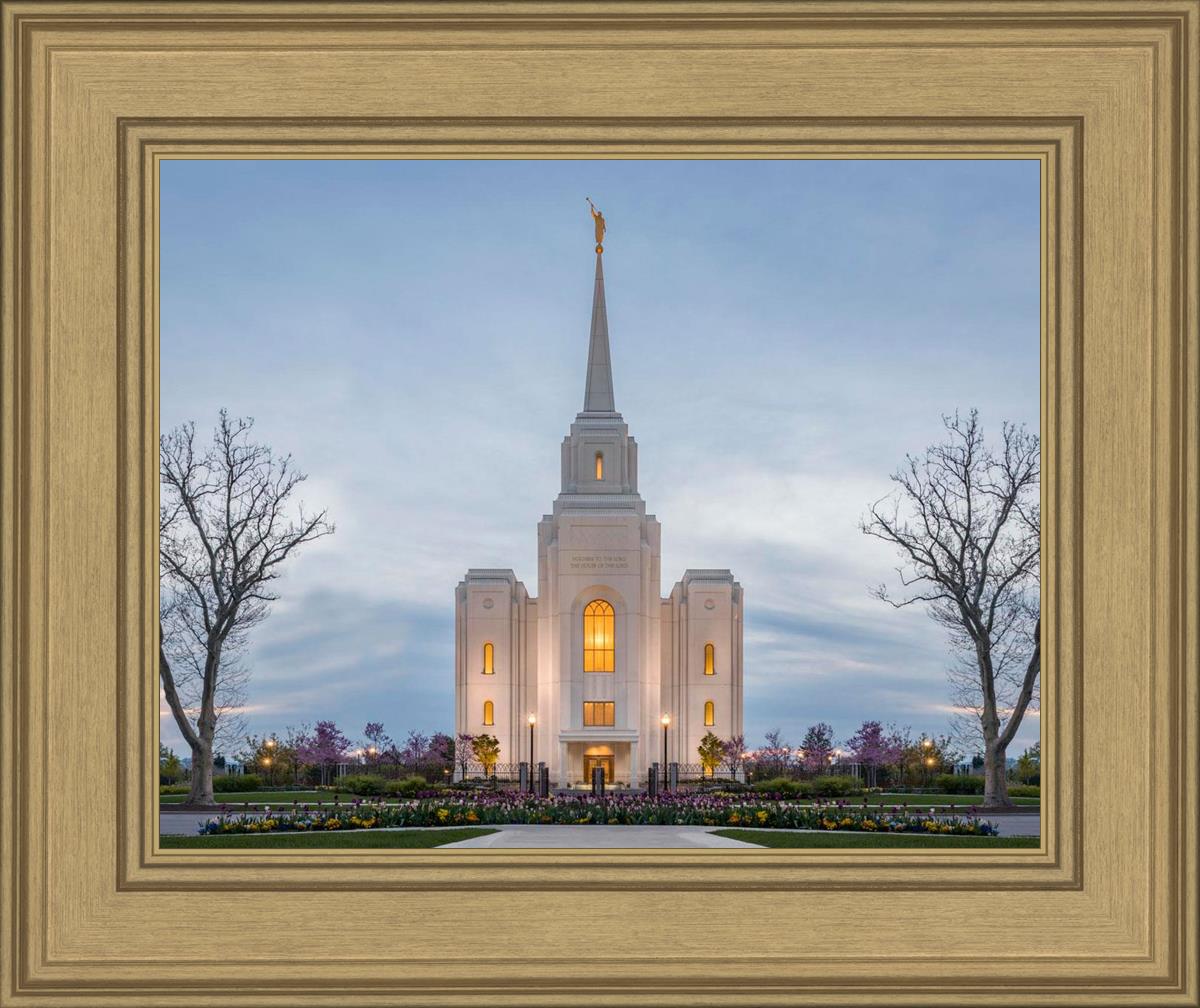 Brigham City Temple Early Spring
