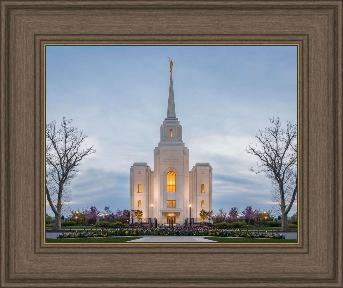 Brigham City Temple Early Spring