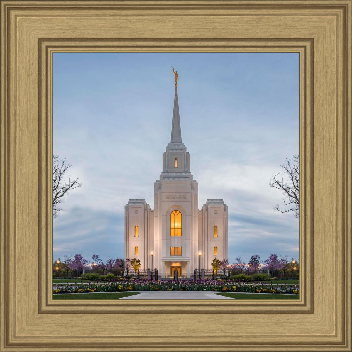 Brigham City Temple Early Spring