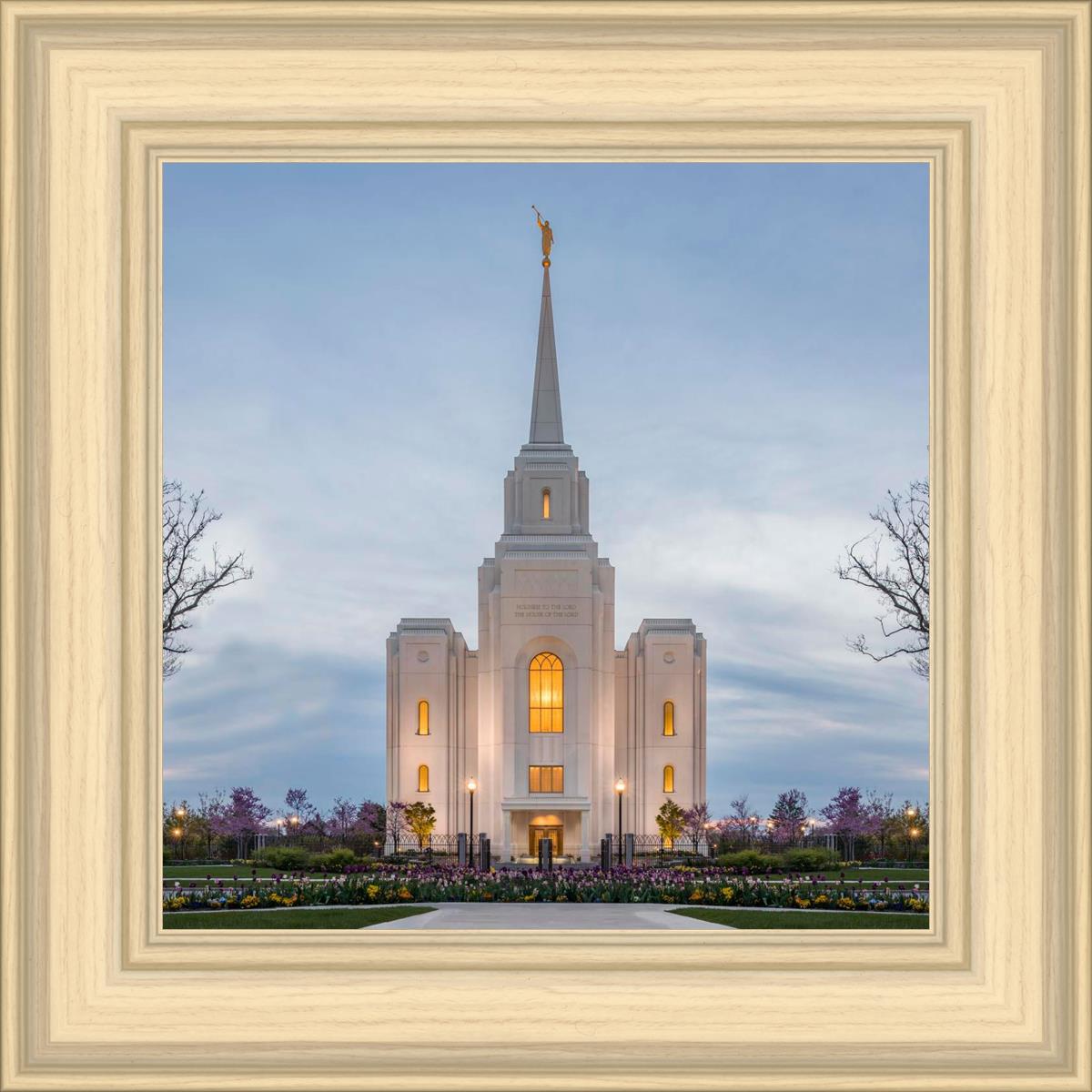Brigham City Temple Early Spring