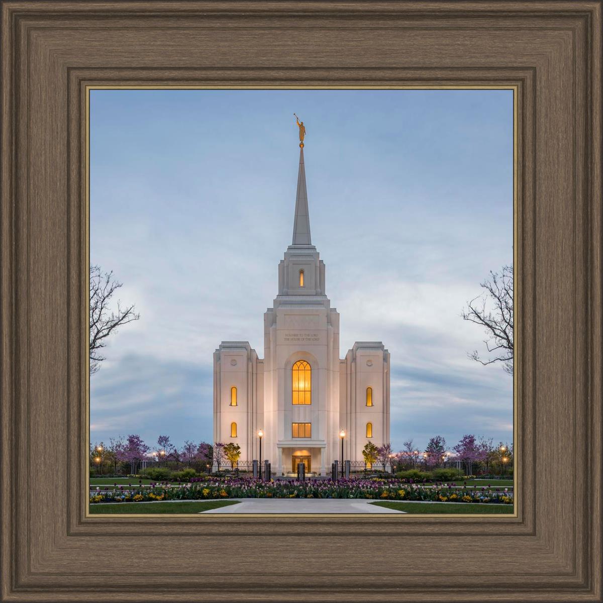 Brigham City Temple Early Spring
