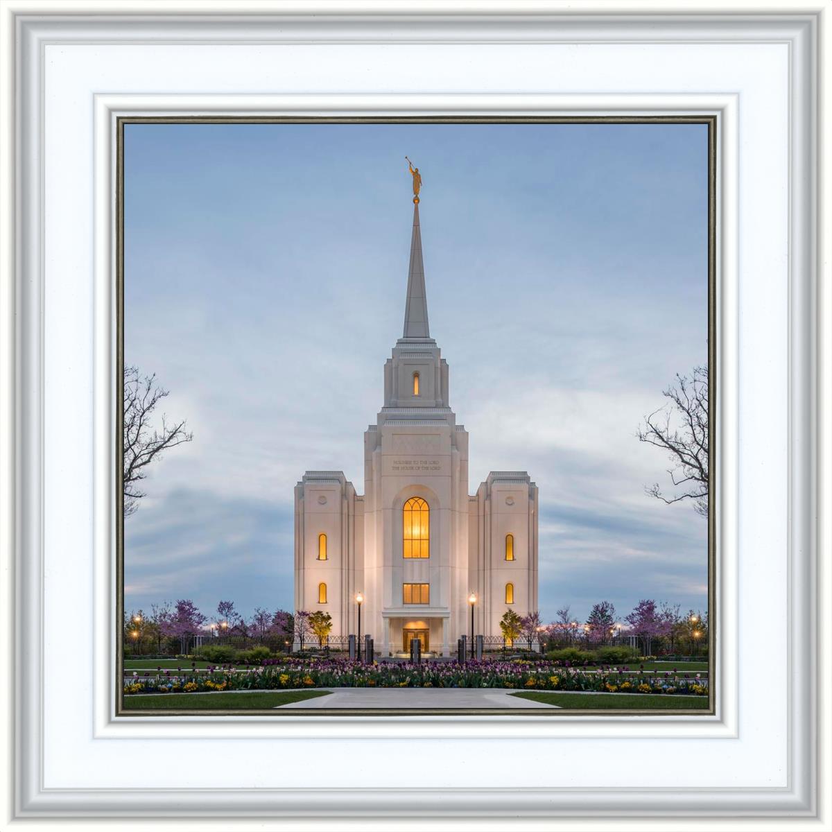 Brigham City Temple Early Spring