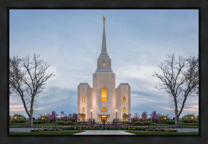 Brigham City Temple Early Spring