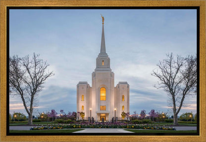 Brigham City Temple Early Spring