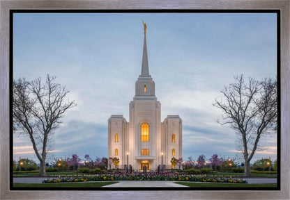 Brigham City Temple Early Spring