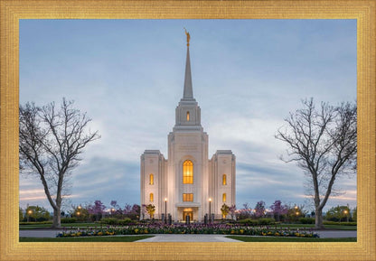 Brigham City Temple Early Spring