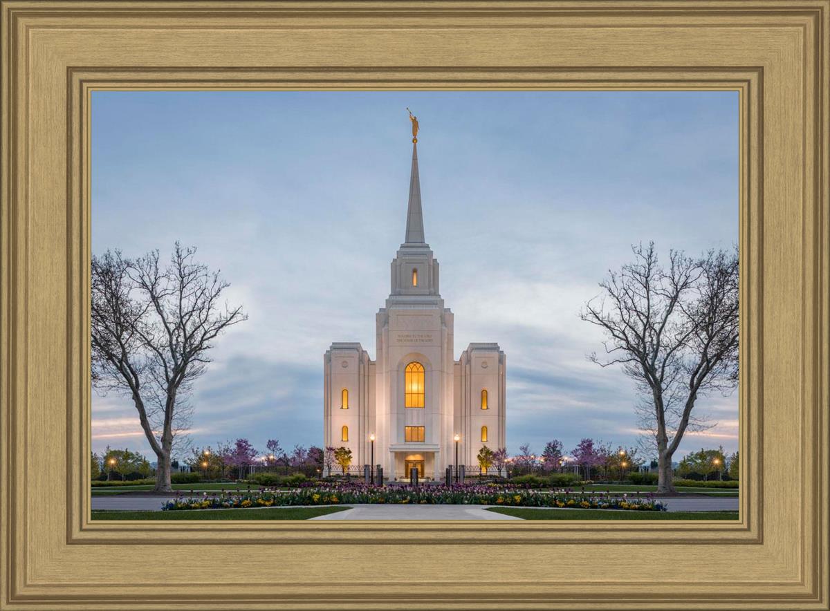 Brigham City Temple Early Spring