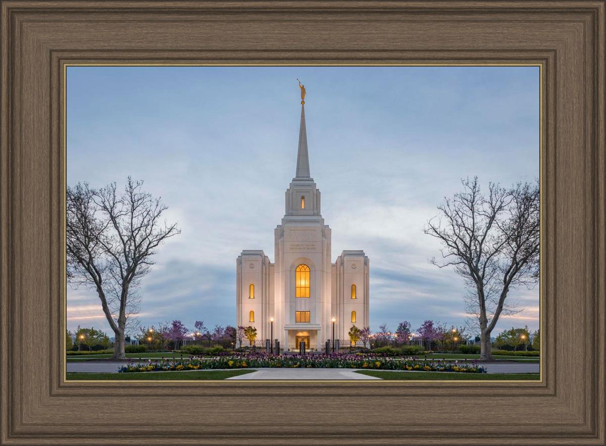 Brigham City Temple Early Spring