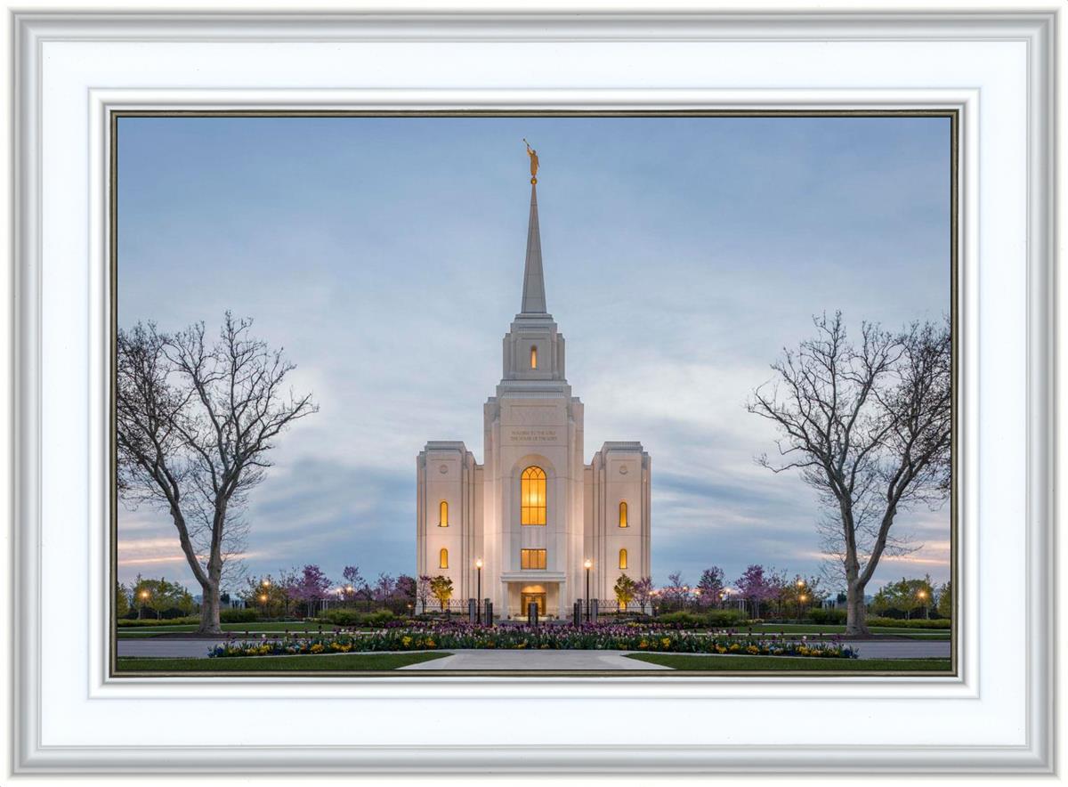 Brigham City Temple Early Spring