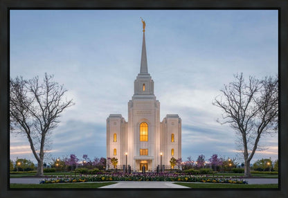 Brigham City Temple Early Spring