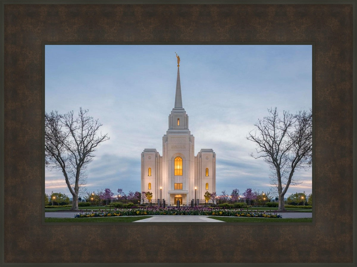 Brigham City Temple Early Spring