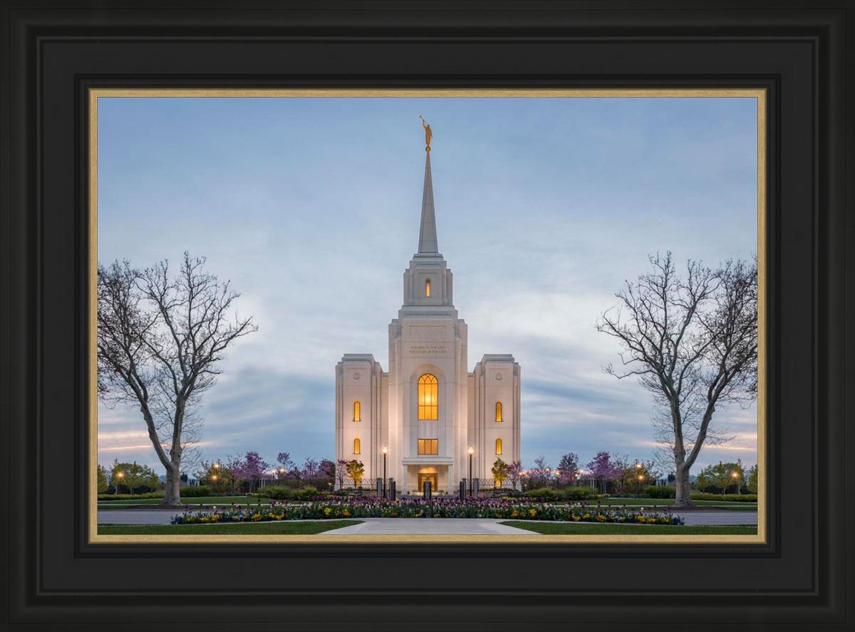 Brigham City Temple Early Spring