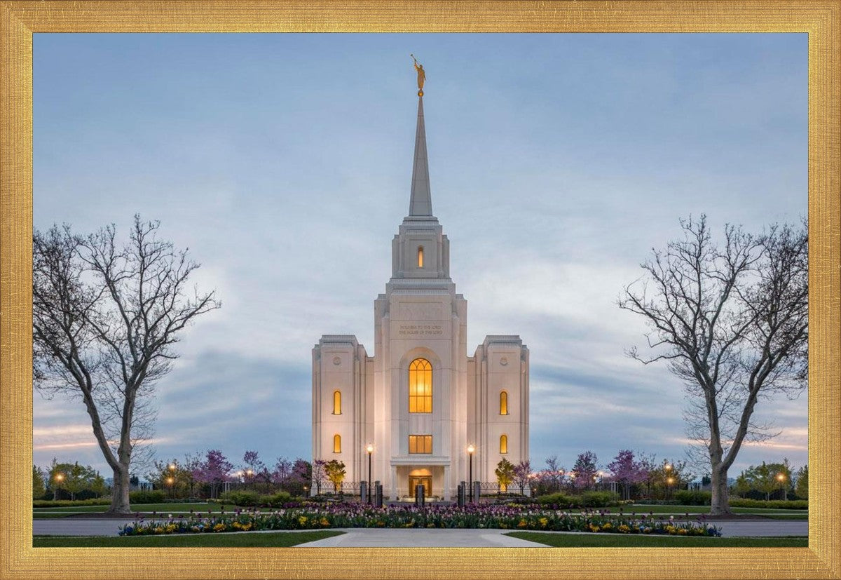 Brigham City Temple Early Spring