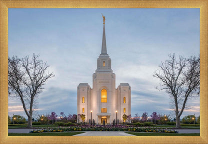 Brigham City Temple Early Spring