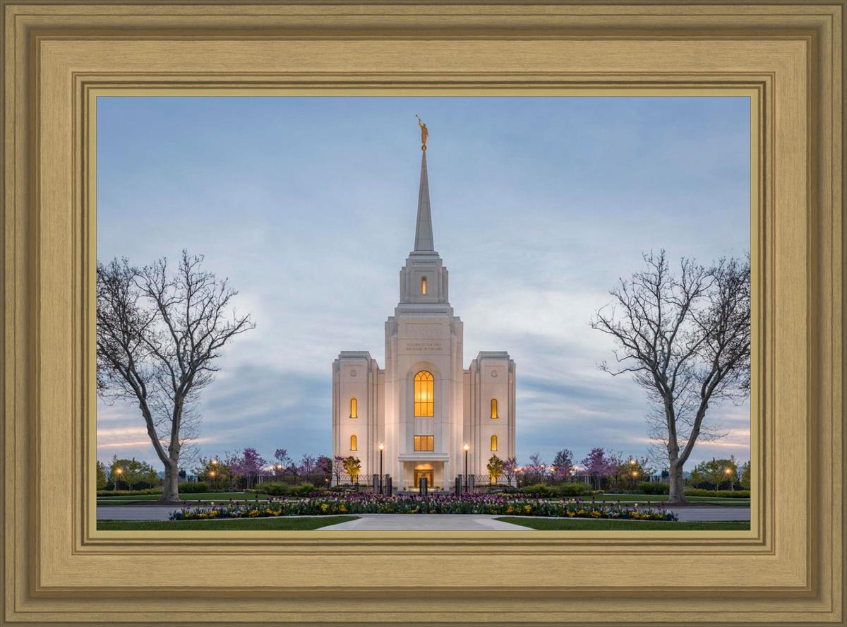 Brigham City Temple Early Spring