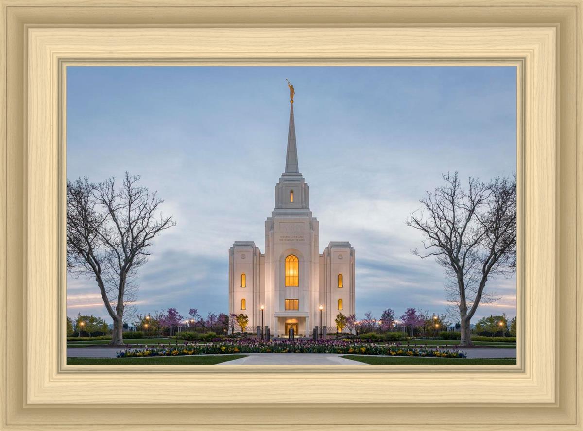 Brigham City Temple Early Spring