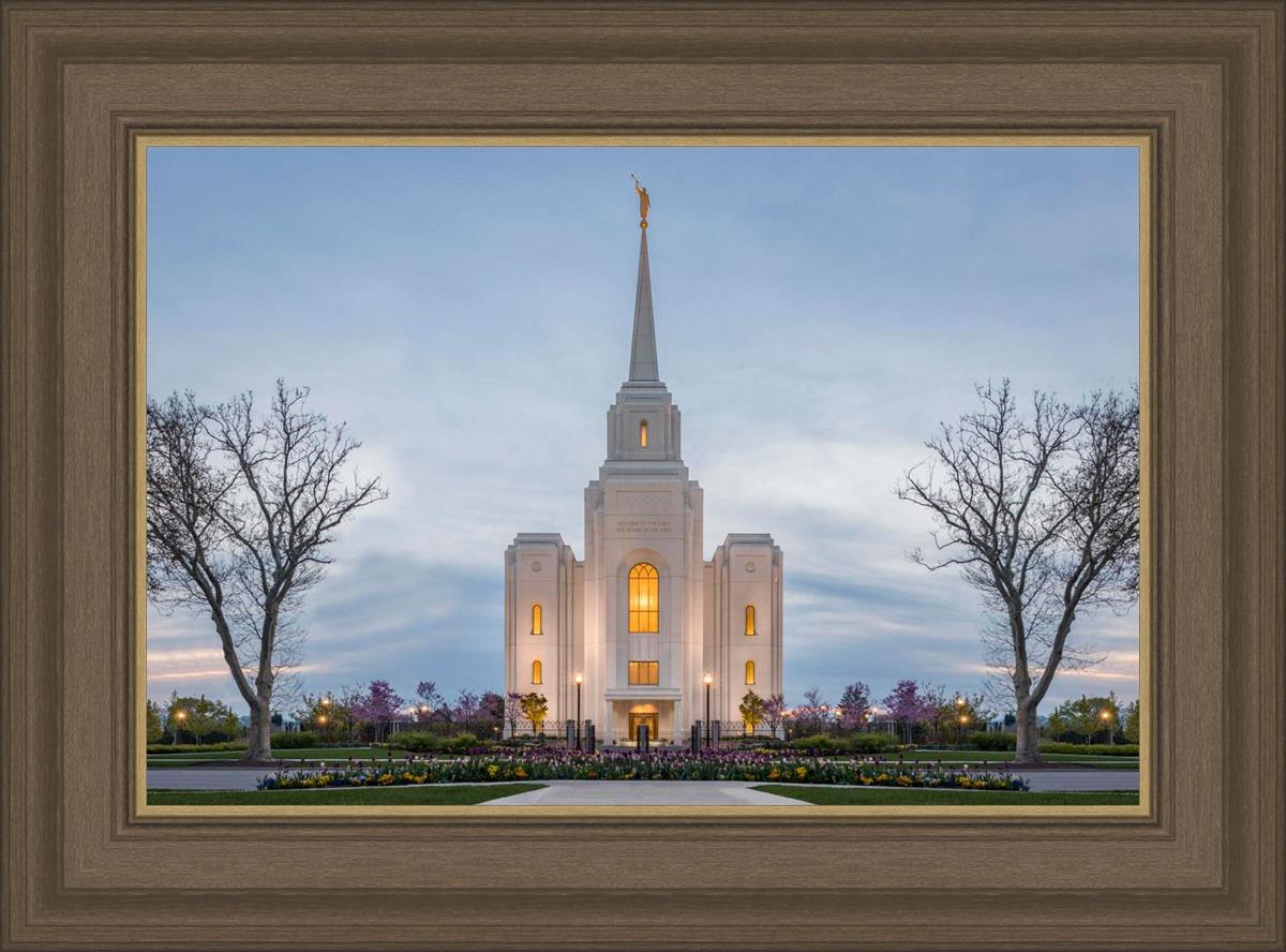 Brigham City Temple Early Spring