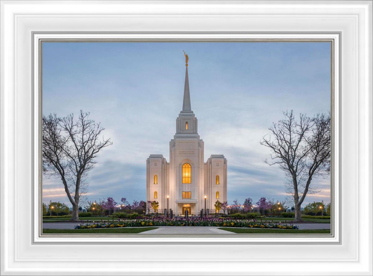 Brigham City Temple Early Spring