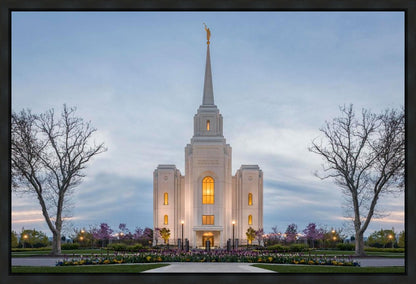 Brigham City Temple Early Spring