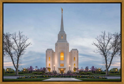 Brigham City Temple Early Spring