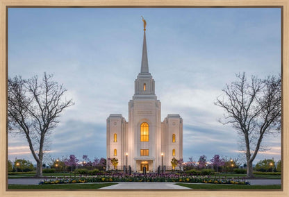 Brigham City Temple Early Spring
