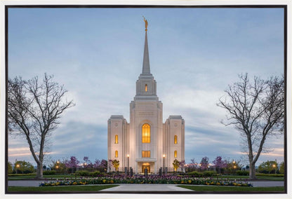 Brigham City Temple Early Spring