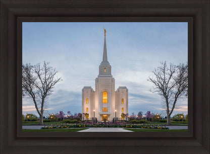 Brigham City Temple Early Spring