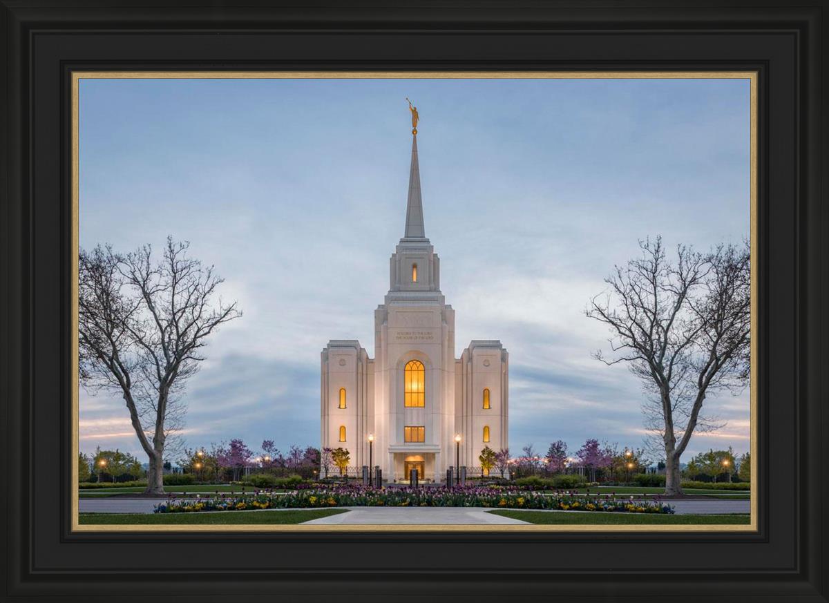 Brigham City Temple Early Spring
