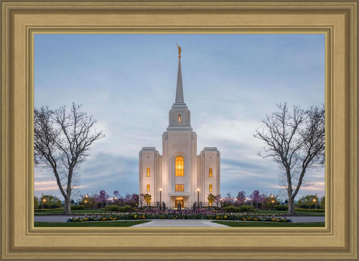 Brigham City Temple Early Spring