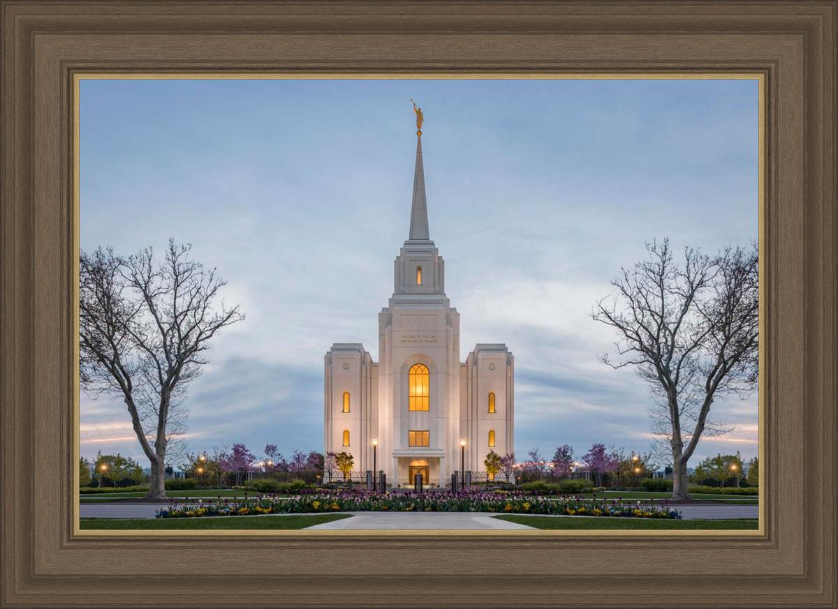 Brigham City Temple Early Spring