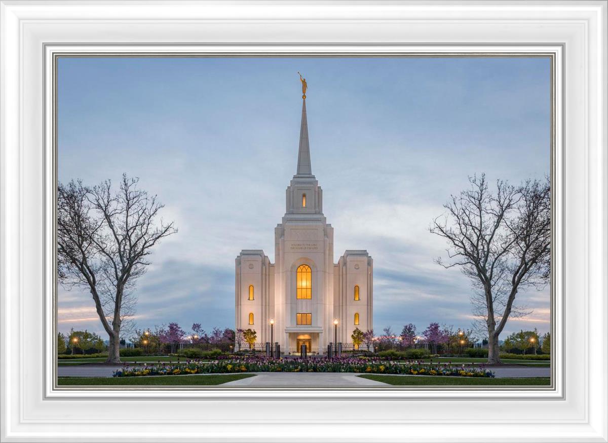 Brigham City Temple Early Spring