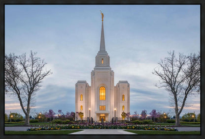 Brigham City Temple Early Spring